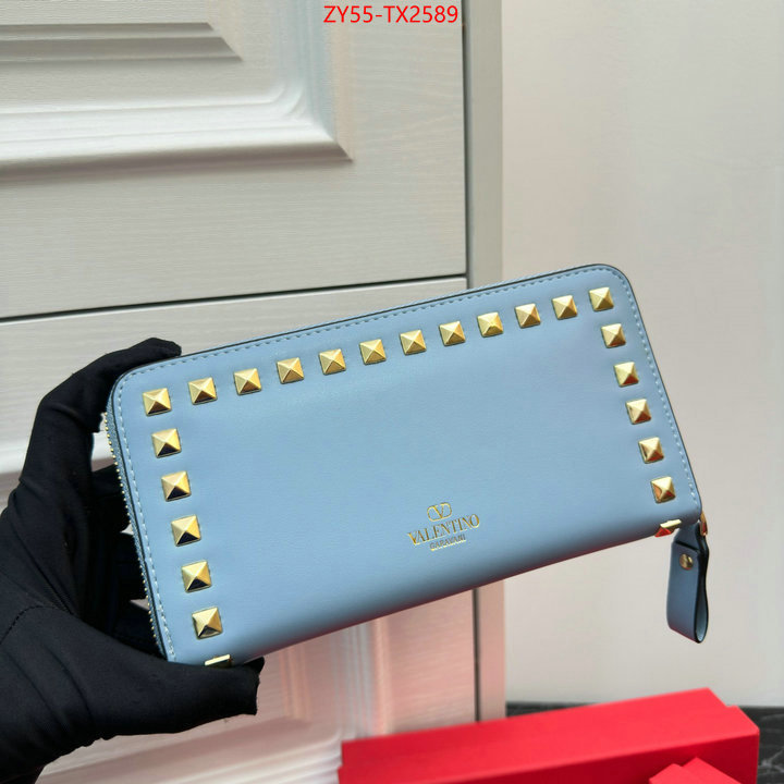 Valentino Bags(4A)-Wallet designer high replica ID: TX2589 $: 55USD,