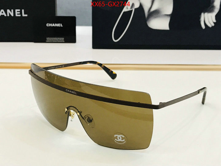 Glasses-Chanel mirror copy luxury ID: GX2744 $: 65USD