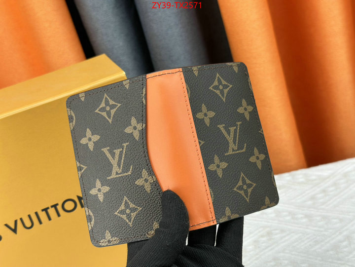 LV Bags(4A)-Wallet shop ID: TX2571 $: 39USD,