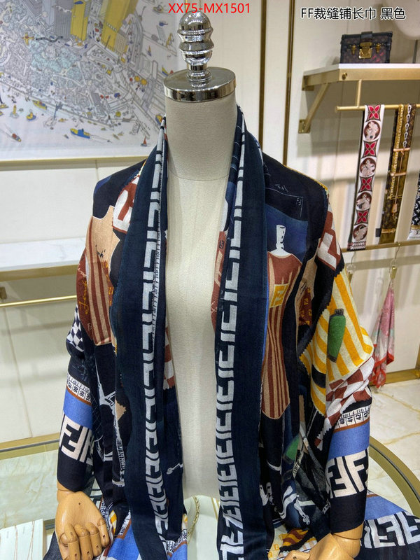 Scarf-Fendi where to buy the best replica ID: MX1501 $: 75USD