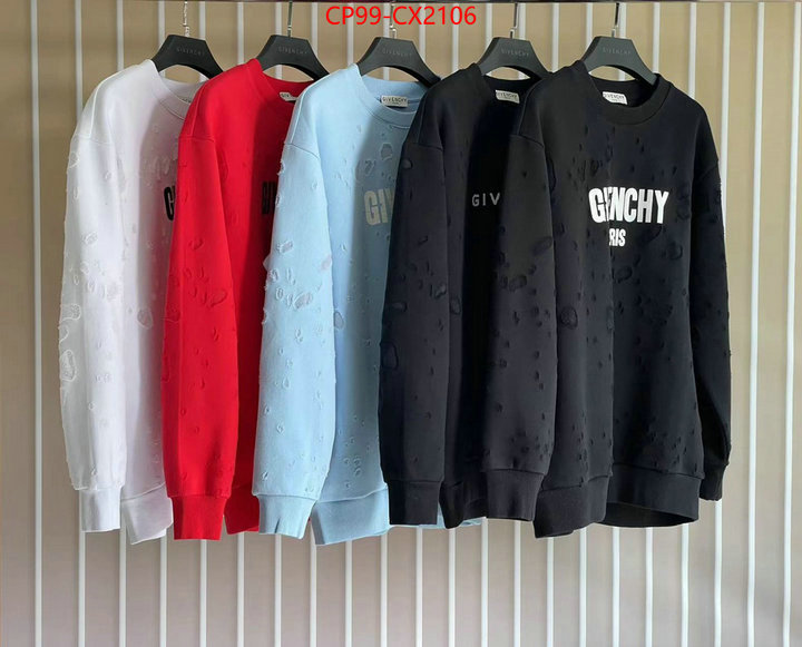 Clothing-Givenchy best website for replica ID: CX2106 $: 99USD