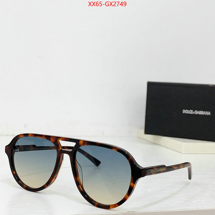 Glasses-DG knockoff ID: GX2749 $: 65USD