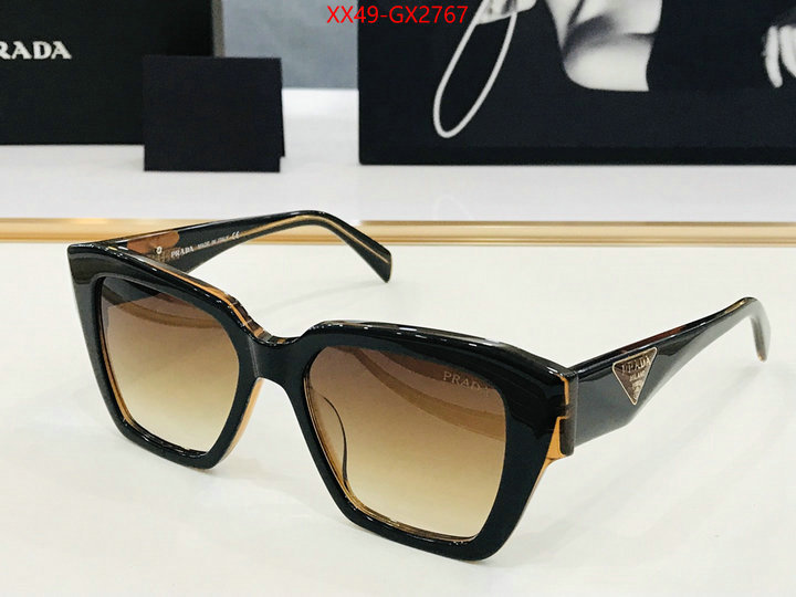 Glasses-Prada what 1:1 replica ID: GX2767 $: 49USD