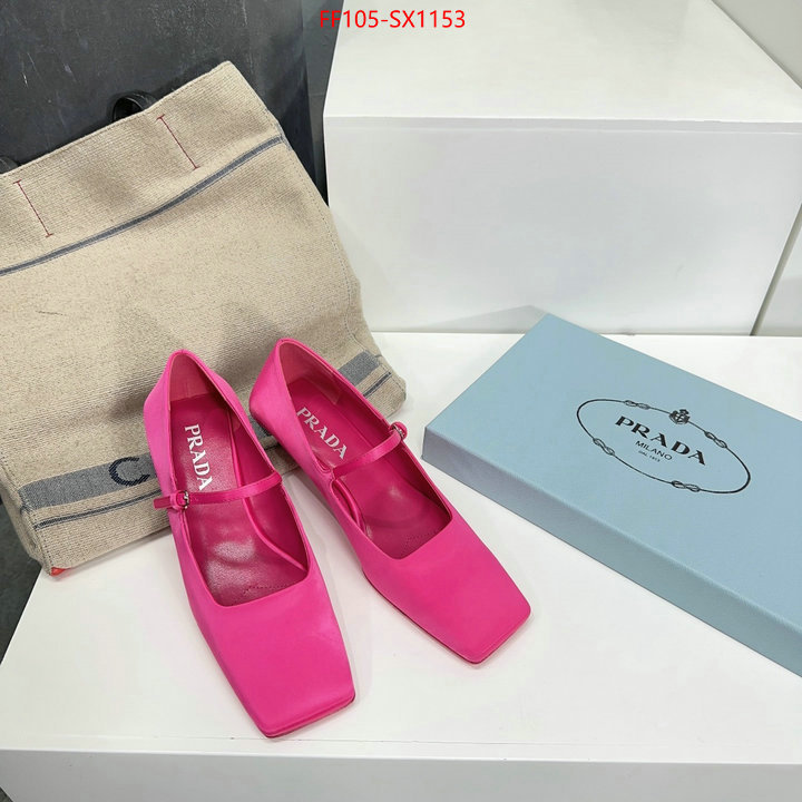 Women Shoes-Prada aaaaa+ quality replica ID: SX1153 $: 105USD