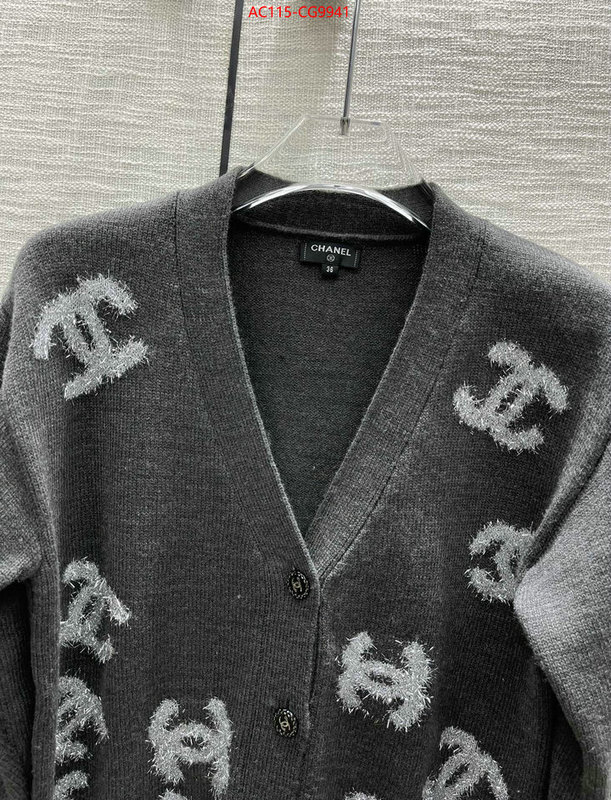 Clothing-Chanel buy best quality replica ID: CG9941 $: 115USD