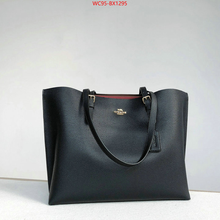 Coach Bags(4A)-Tote- replcia cheap ID: BX1295 $: 95USD,