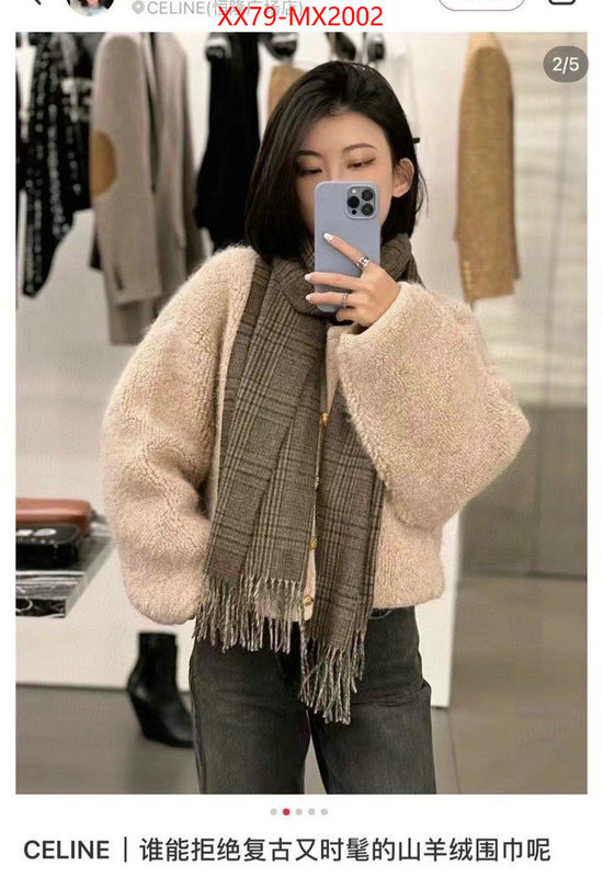 Scarf-CELINE designer 1:1 replica ID: MX2002 $: 79USD