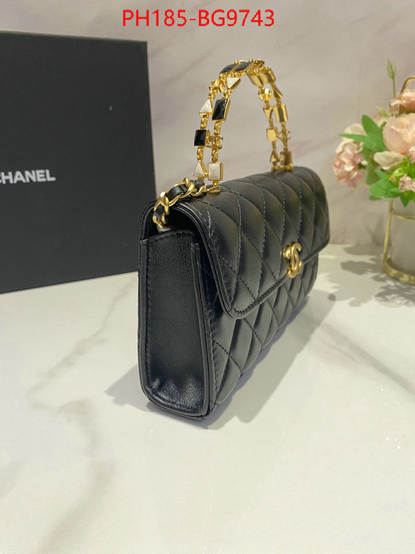 Chanel Bags(TOP)-Diagonal- top perfect fake ID: BG9743 $: 185USD,