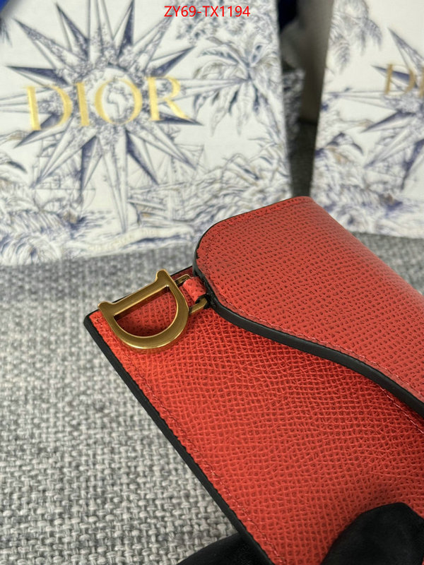 Dior Bags(4A)-Wallet- the best ID: TX1194 $: 69USD,