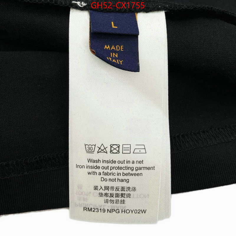 Clothing-LV the highest quality fake ID: CX1755 $: 52USD