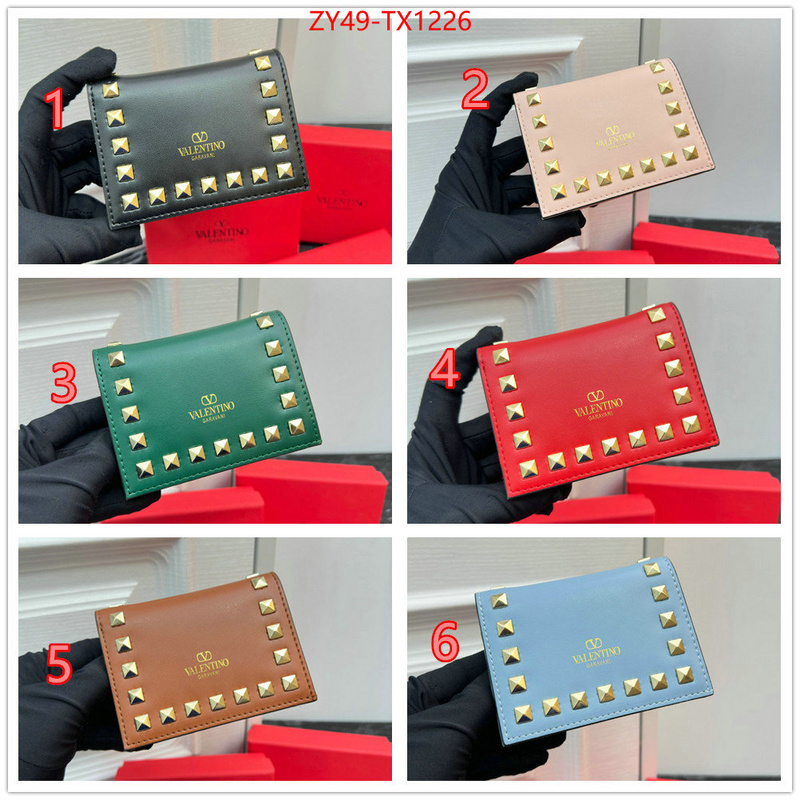 Valentino Bags(4A)-Wallet where to buy high quality ID: TX1226 $: 49USD,