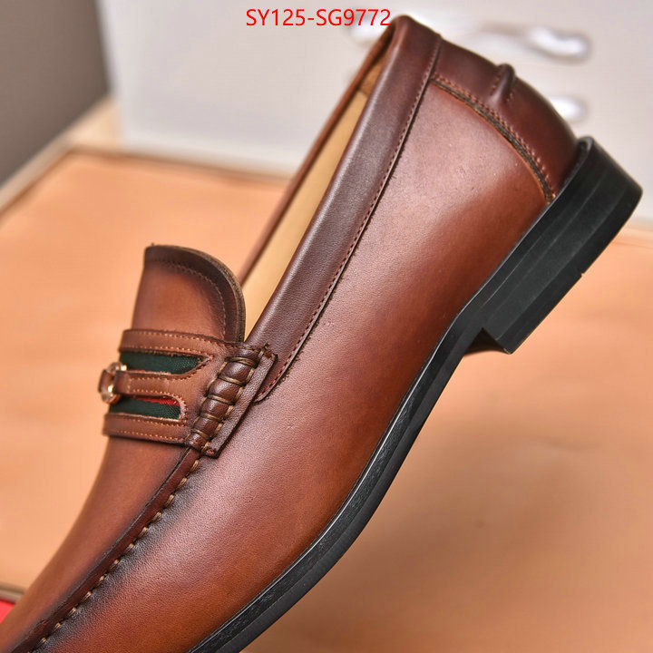 Men Shoes-Gucci fashion designer ID: SG9772 $: 125USD