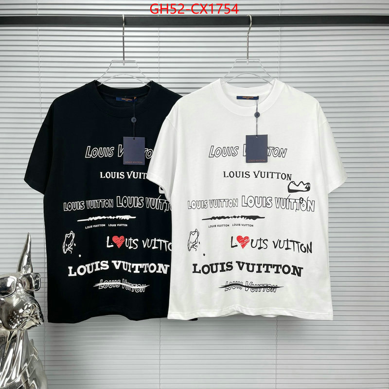 Clothing-LV replica wholesale ID: CX1754 $: 52USD