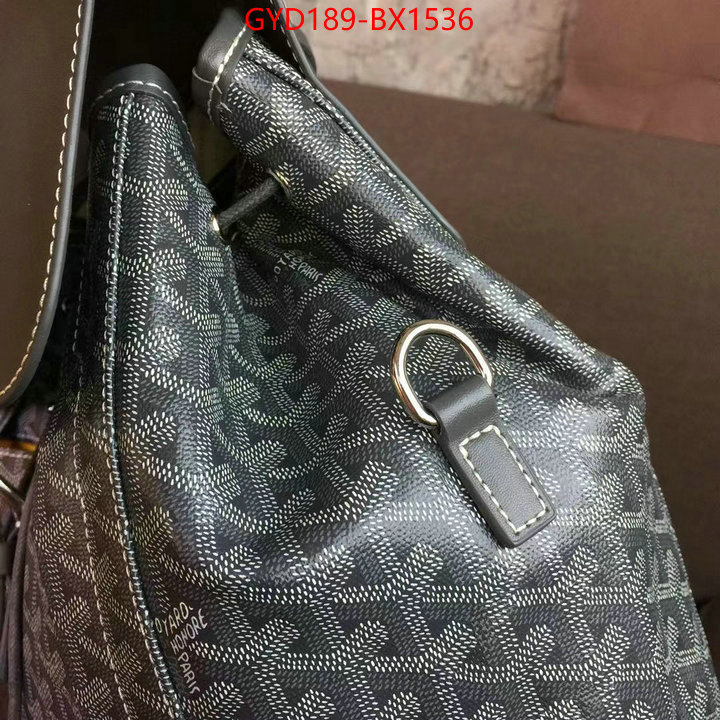 Goyard Bags(4A)-Backpack- where can you buy replica ID: BX1536 $: 189USD,