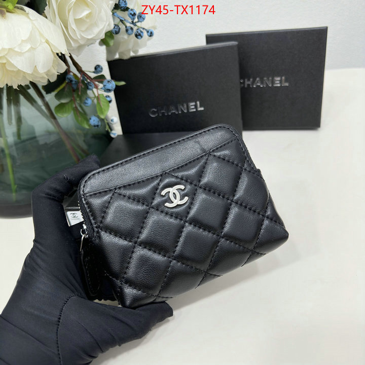 Chanel Bags(4A)-Wallet- what is a 1:1 replica ID: TX1174 $: 45USD,