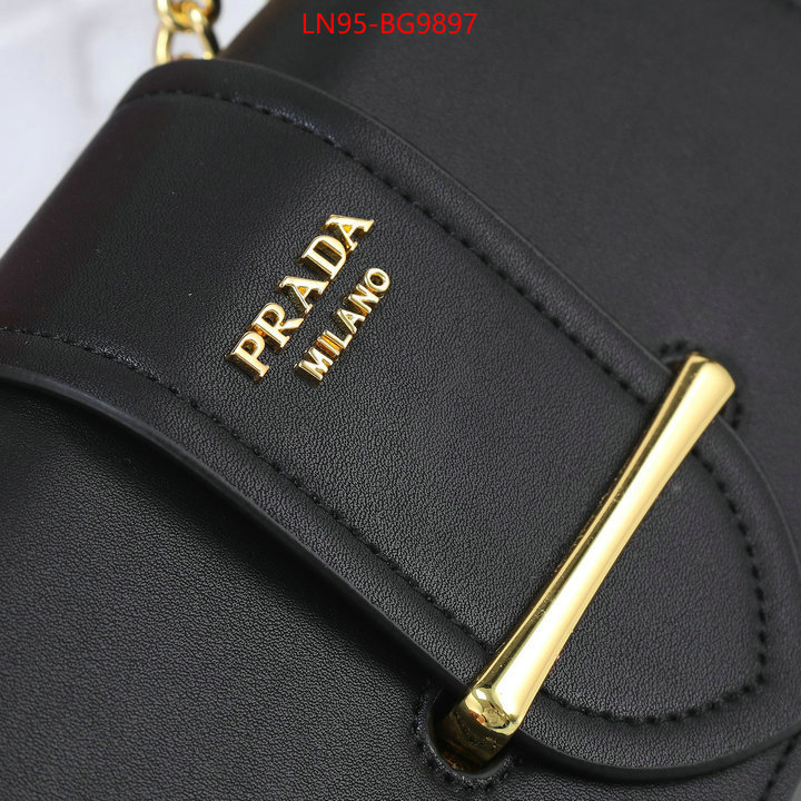 Prada Bags (4A)-Diagonal- fake high quality ID: BG9897 $: 95USD,