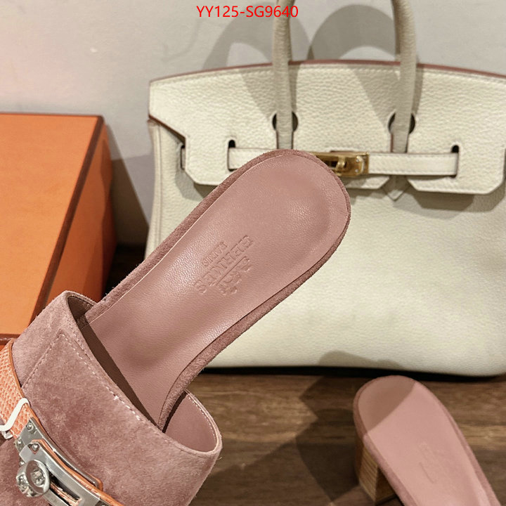 Women Shoes-Hermes counter quality ID: SG9640 $: 125USD