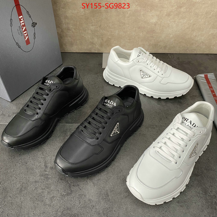 Men shoes-Prada new ID: SG9823 $: 155USD