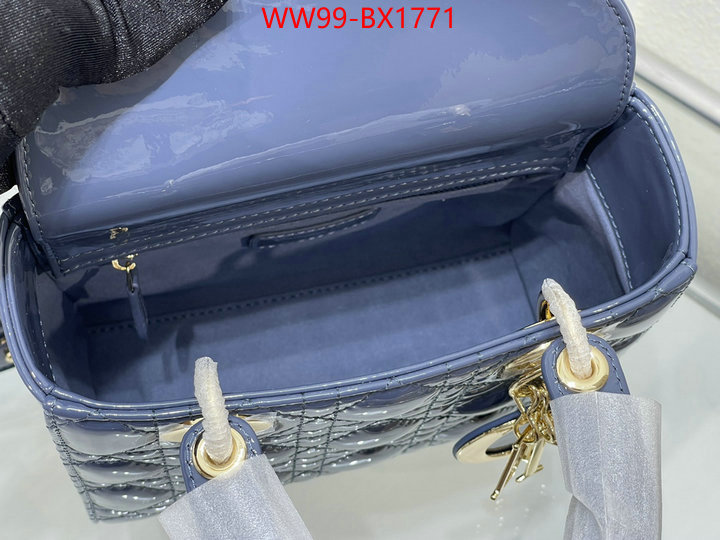 Dior Bags(4A)-Lady- unsurpassed quality ID: BX1771 $: 99USD