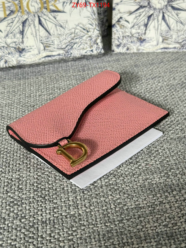 Dior Bags(4A)-Wallet- the best ID: TX1194 $: 69USD,