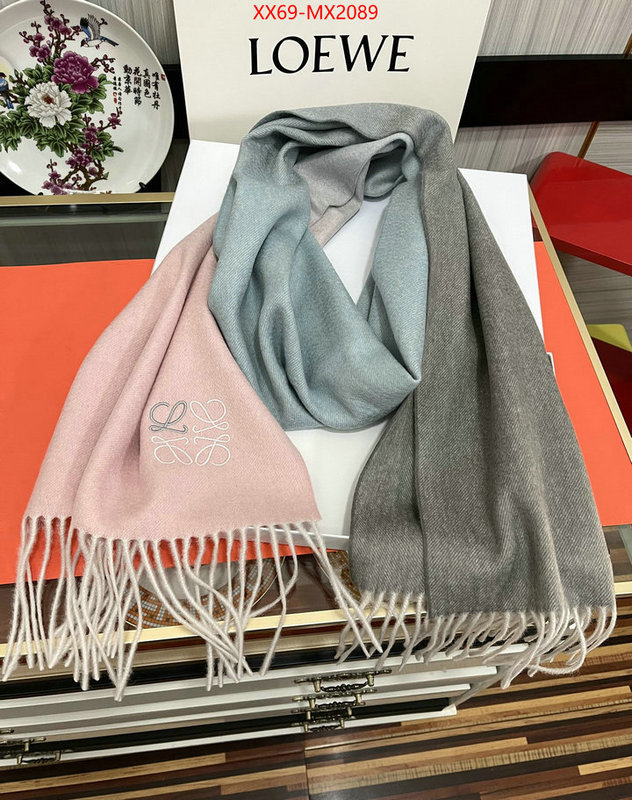 Scarf-Loewe 2023 perfect replica designer ID: MX2089 $: 69USD