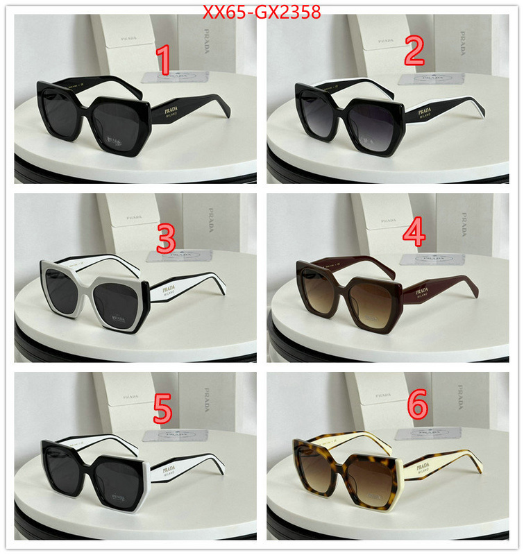 Glasses-Prada where to buy ID: GX2358 $: 65USD