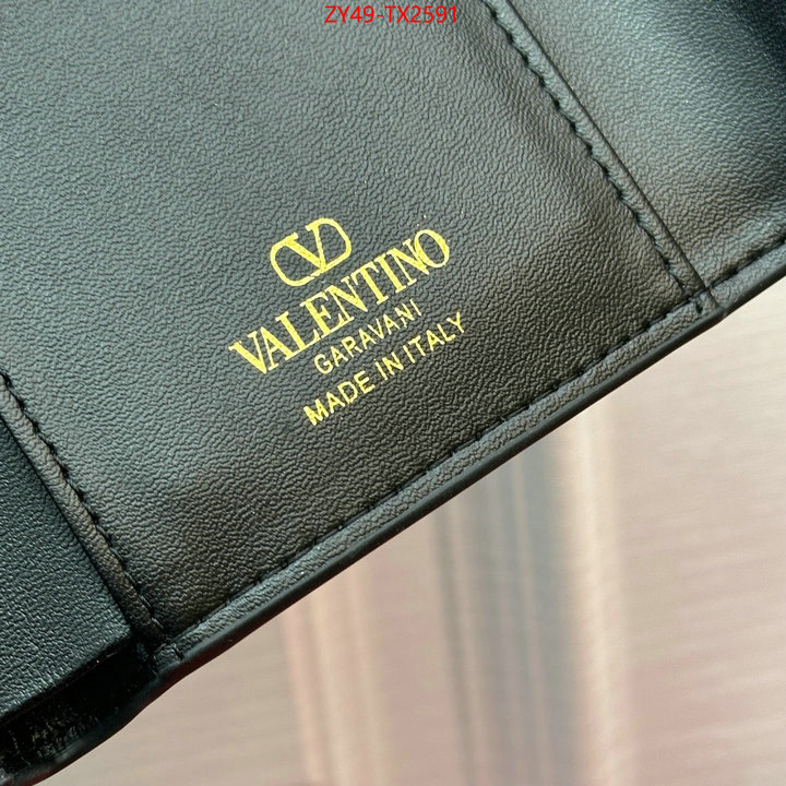 Valentino Bags(4A)-Wallet unsurpassed quality ID: TX2591 $: 49USD,