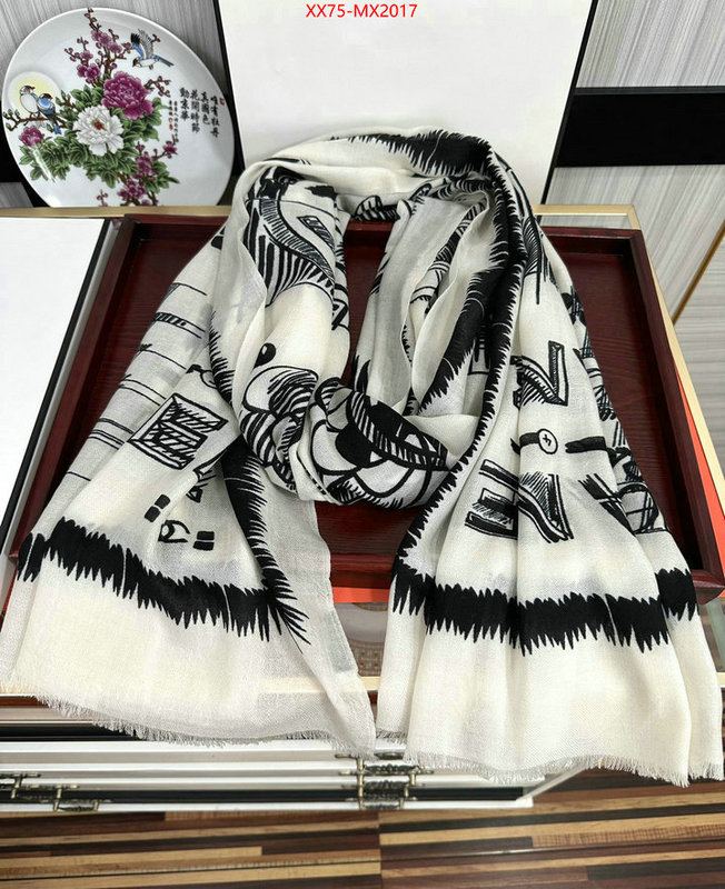 Scarf-Chanel luxury cheap ID: MX2017 $: 75USD