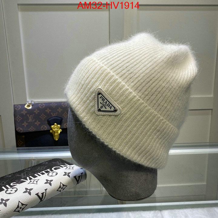 Cap (Hat)-Prada top brands like ID: HV1914 $: 32USD