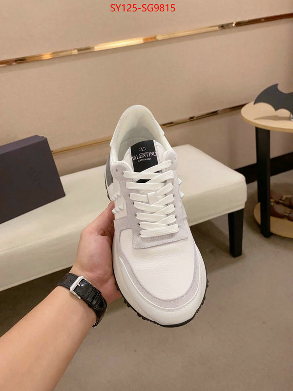 Men Shoes-Valentino good quality replica ID: SG9815 $: 125USD