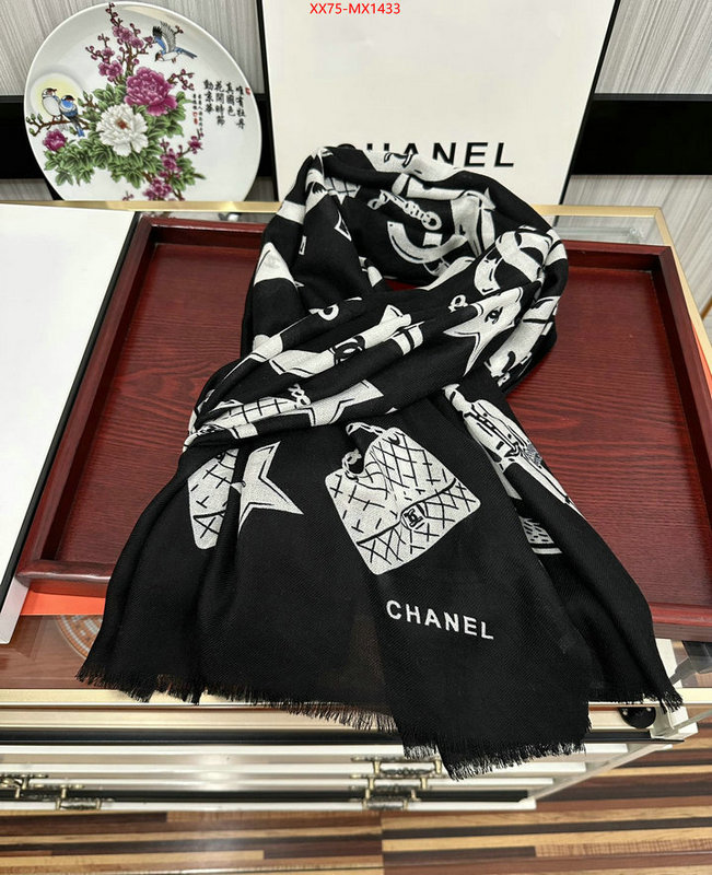 Scarf-Chanel high quality happy copy ID: MX1433 $: 75USD