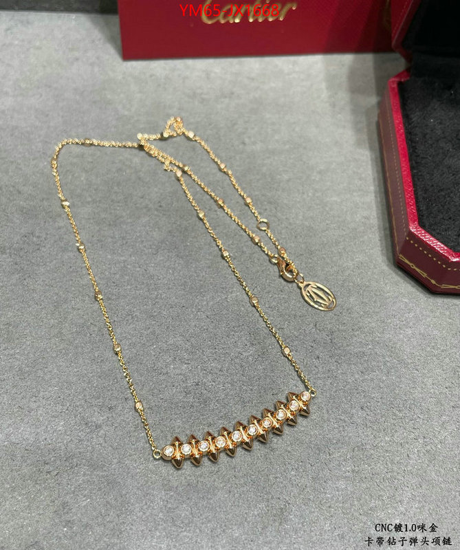 Jewelry-Cartier where can you buy replica ID: JX1668 $: 65USD