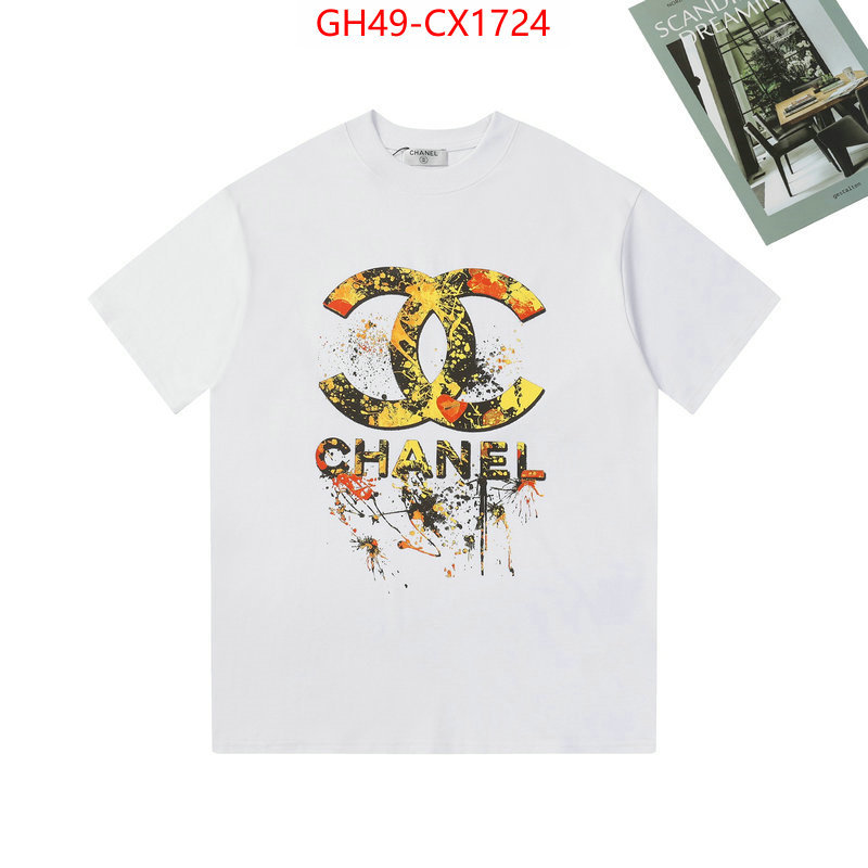 Clothing-Chanel high quality ID: CX1724 $: 49USD