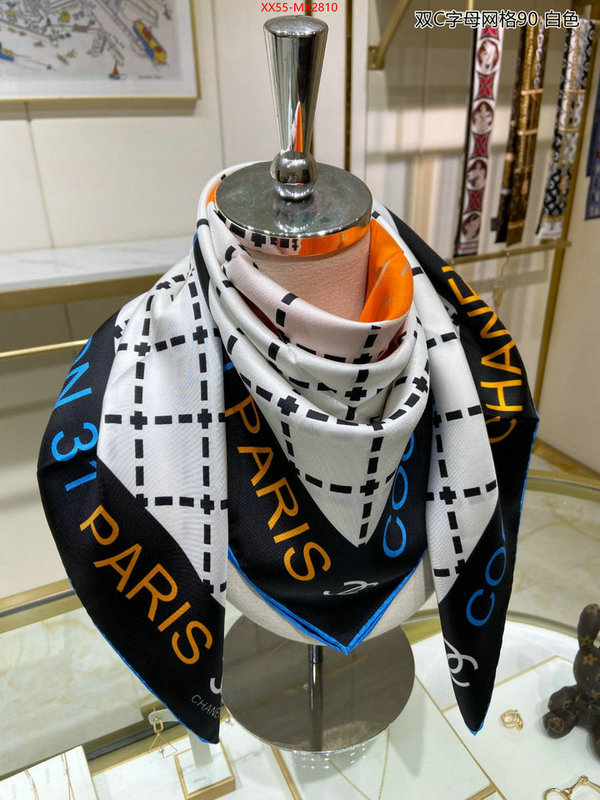 Scarf-Chanel replica 1:1 high quality ID: MX2810 $: 55USD