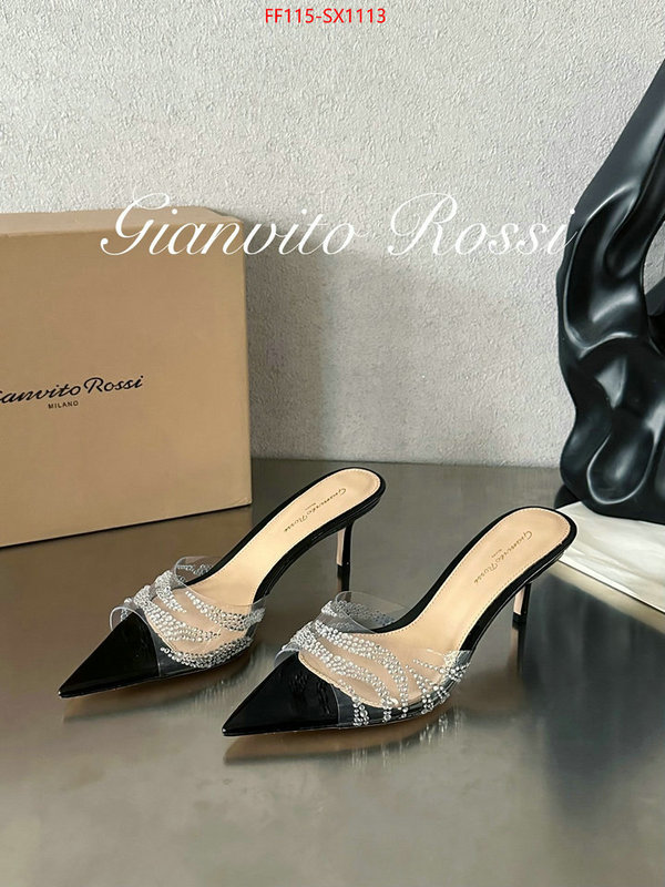 Women Shoes-Gianvito Rossi 2023 luxury replicas ID: SX1113 $: 115USD