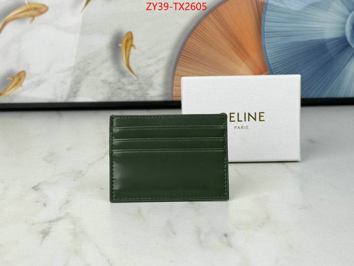 CELINE Bags(4A)-Wallet high quality happy copy ID: TX2605 $: 39USD,