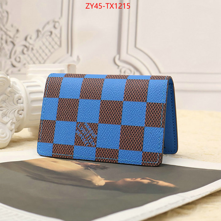 LV Bags(4A)-Wallet aaaaa replica ID: TX1215 $: 45USD,