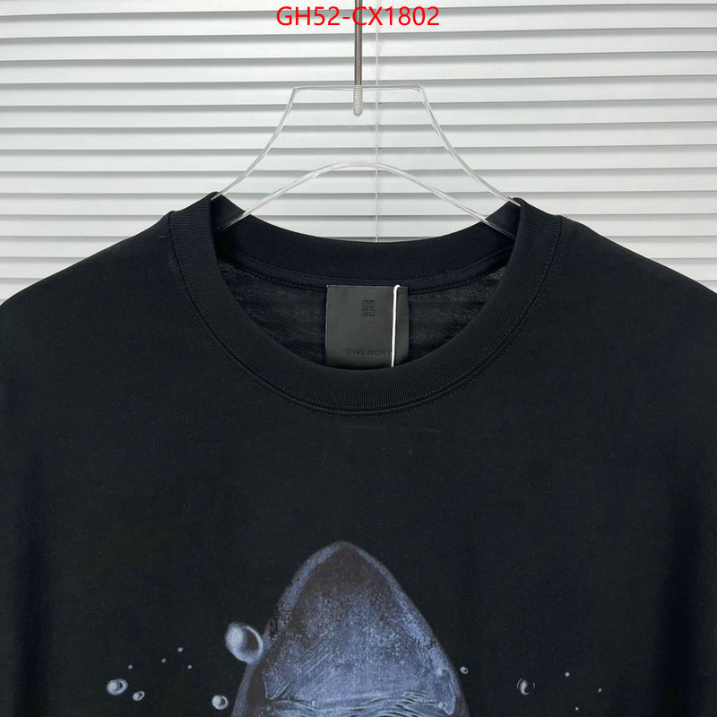 Clothing-Givenchy for sale online ID: CX1802 $: 52USD