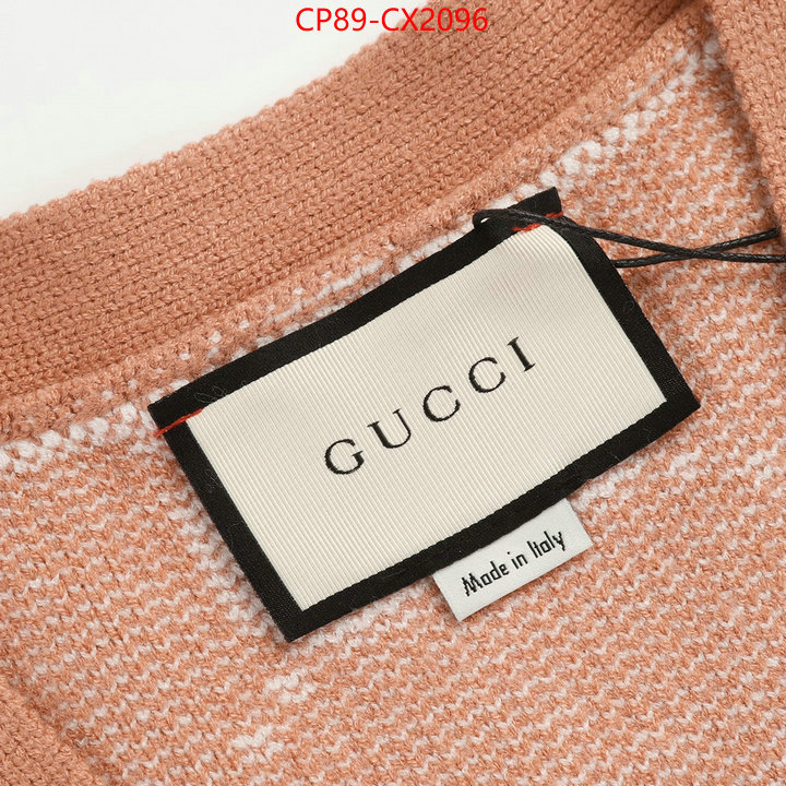 Clothing-Gucci from china ID: CX2096 $: 89USD