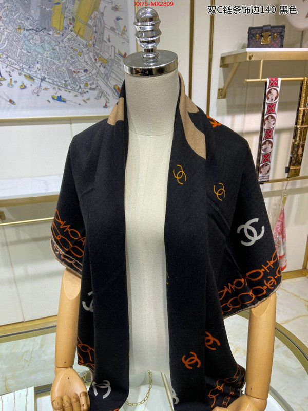 Scarf-Chanel where quality designer replica ID: MX2809 $: 75USD