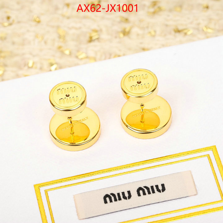 Jewelry-Miu Miu best knockoff ID: JX1001 $: 62USD