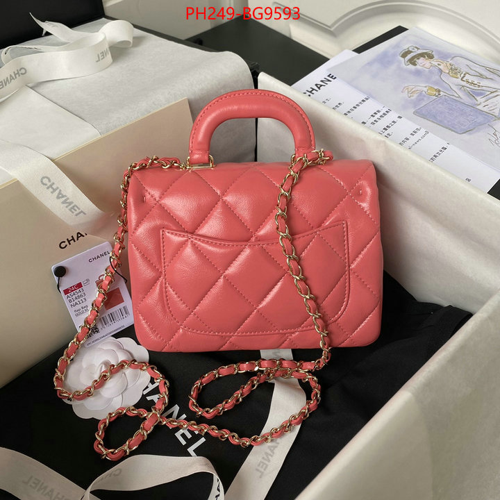 Chanel Bags(TOP)-Diagonal- aaaaa class replica ID: BG9593 $: 249USD