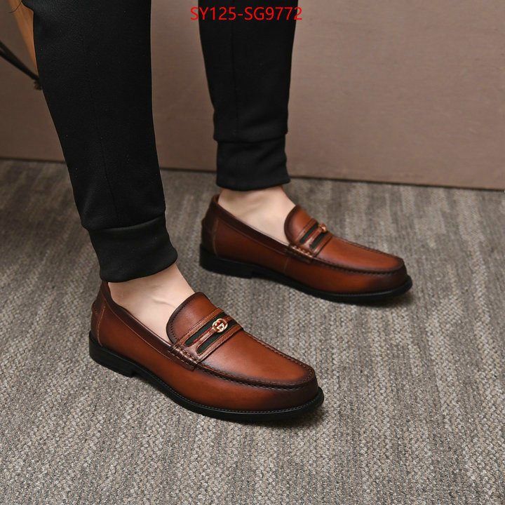 Men Shoes-Gucci fashion designer ID: SG9772 $: 125USD