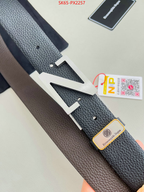 Belts-Zegna top quality fake ID: PX2257 $: 65USD