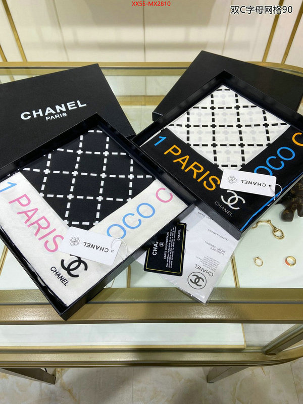 Scarf-Chanel replica 1:1 high quality ID: MX2810 $: 55USD