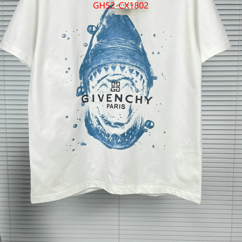 Clothing-Givenchy for sale online ID: CX1802 $: 52USD
