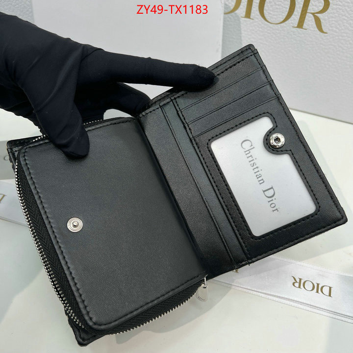 Dior Bags(4A)-Wallet- best quality designer ID: TX1183 $: 49USD,