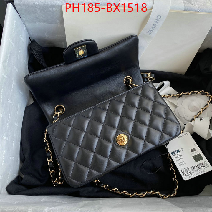 Chanel Bags(TOP)-Diagonal- outlet 1:1 replica ID: BX1518 $: 185USD,