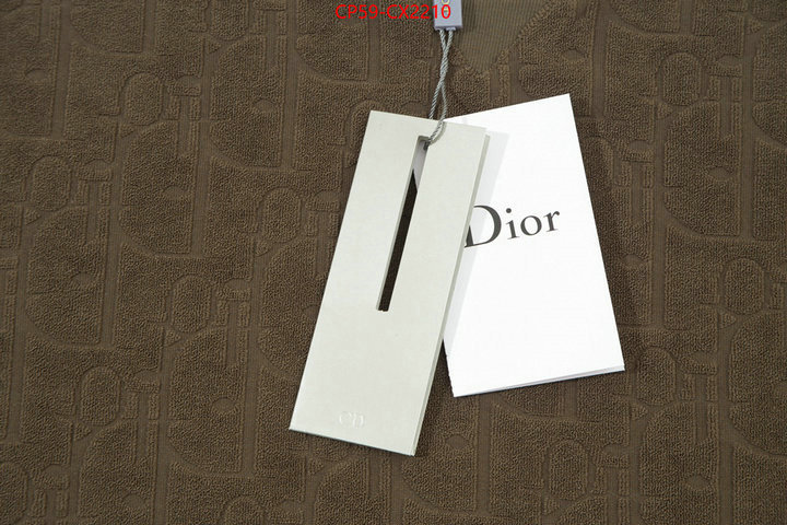 Clothing-Dior high quality designer ID: CX2210 $: 59USD