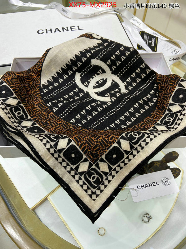 Scarf-Chanel fashion designer ID: MX2925 $: 75USD